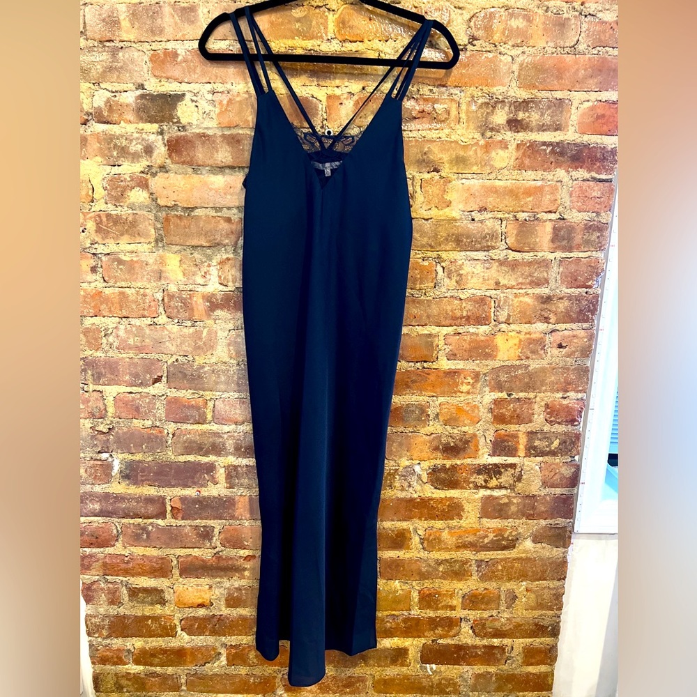 Rachel Roy Navy Slip Dress Medium